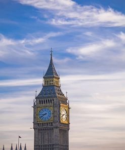 Big Ben Clock Tower London Paint by numbers