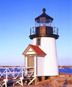 Brant Point Lighthouse Nantucket Paint by numbers