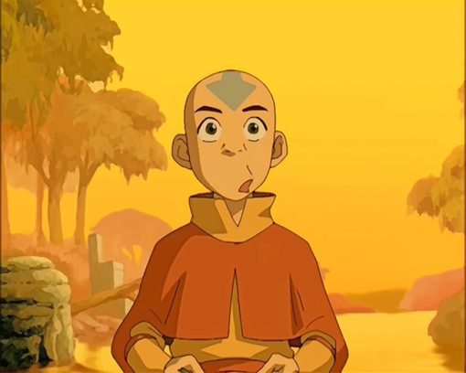 Avatar Aang The Last Airbender Paint by numbers