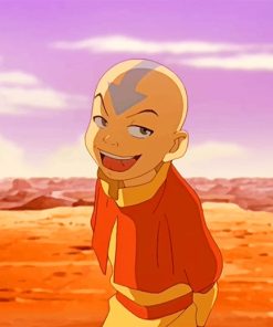 Naughty Aang The Last Airbender Paint by numbers