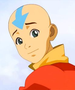 Cute Aang The Last Airbender Paint By numbers