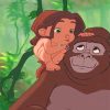 Baby Tarzan Paint By Numbers