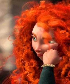 Princess Merida Paint by numbers