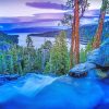 Lake Tahoe Sierra Nevada Mountains California Paint by numbers