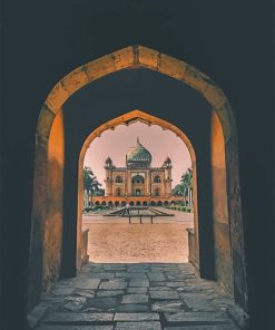 Safdarjung Tomb Delhi India Paint by numbers