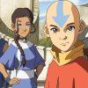 Aang and Katara The Last Airbender Paint by numbers