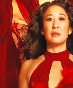 Sandra Oh Paint by numbers