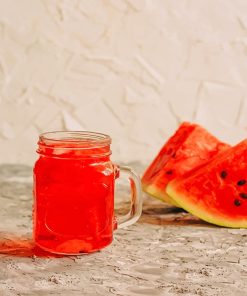 Watermelon Juice Paint by numbers