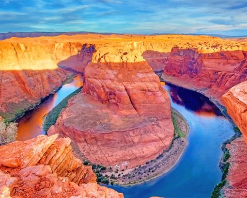 Amazing Grand Canyon Arizona paint by number