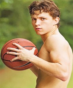 Athlete Tom Holland adult paint by numbers