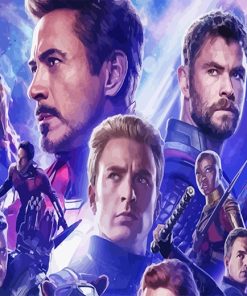 Avengers Endgame adult Paint by numbers