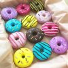 Colorful Doughnuts adult paint by numbers