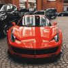 Ferrari 458 Spider Red Adult Paint By Number