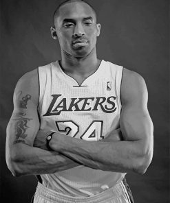 Kobe Bryant Black and white