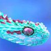 Rainbow African bush viper adult paint by numbers