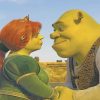 Shrek And Fiona Paint By numbers