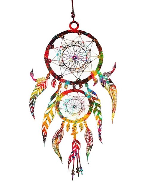 Simple colorful dream catcher adult paint by numbers