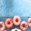 Strawberry Doughnuts adult paint by numbers