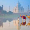 Taj mahal india landscape adult paint by numbers