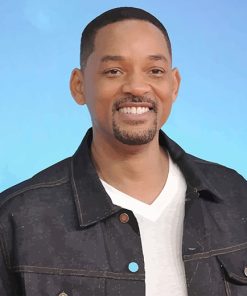 The handsome will smith adult paint by number