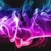 Abstract Colorful Smoke