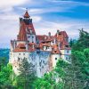 Bran Castle Romania paint by number