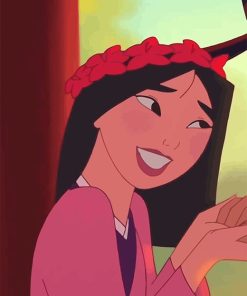 Disney Princess Pocahontas paint by number