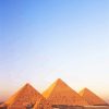 Egypt Pyramids Landscape adult paint by number