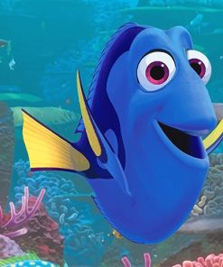 Finding Dory paint by number