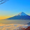 Japanese Mt-fuji Landscape paint by number