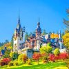 Peles Castle Romania paint by number