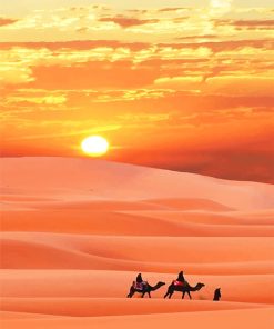 Sahara Desert paint by number