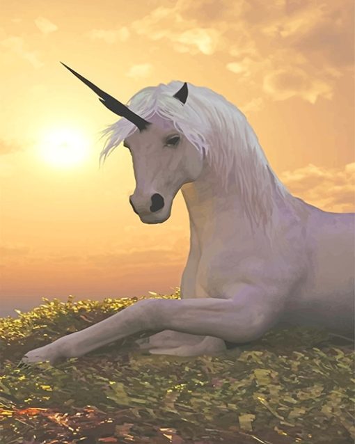 Unicorn Real Look paint by number