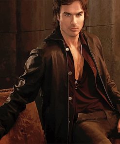 Vampire Ian Somerhalder paint by number