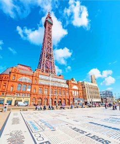 Blackpool Tower Paint By Numbers