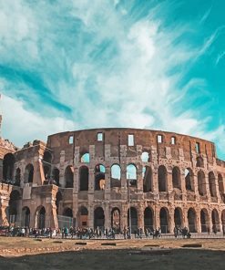 Colosseum Rome Italy Paint By Numbers