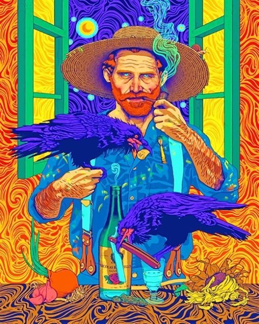 Handsome Vincent Vang Gogh Paint By numbers