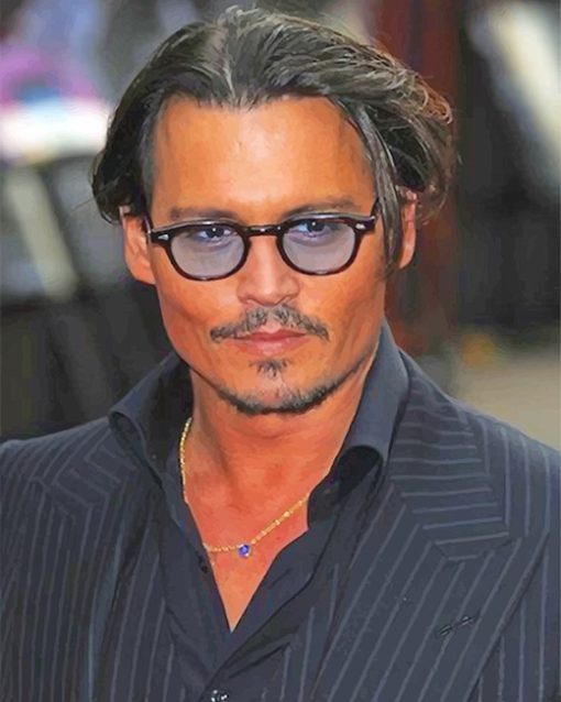 The Legend Johhny Depp Paint By Numbers