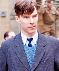 Benedict Cumberbatch Alan Turing adult paint by numbers