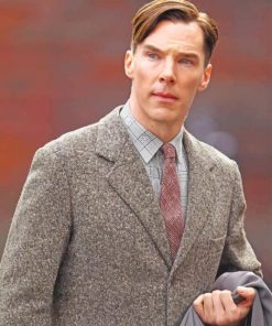 Benedict Cumberbatch Imitation Game adult paint by numbers