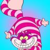 Cheshire Cat Alice In Wonderland adult paint by numbers