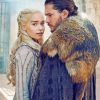 Daenerys Targaryen Emilia Clarke Jon Snow adult paint by numbers