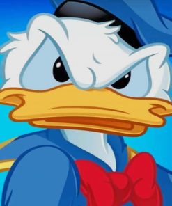 Donald Duc Disney paint by numbers