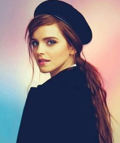 Emma Charlotte Duerre Watson oaint By Numbers