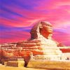 Great Sphinx Of Giza paint by number