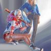 Harley Quinn and Dr Harleen adult paint by numbers