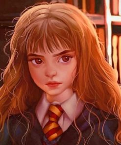 Hermione Granger paint By Numbers