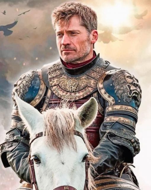 Jaime Lannister adult paint by numbers