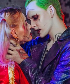 Joker And Harley paint By Numbers