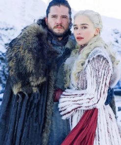 Jon Snow And Daenerys Targaryen adult paint by numbers